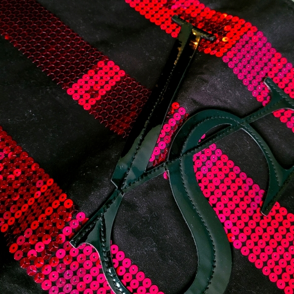 Brand New, LG Victoria's Secret Sequin Tote Bag - Picture 2 of 2